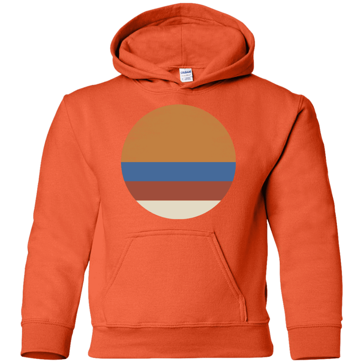 Sweatshirts Orange / YS 70s Sun Youth Hoodie