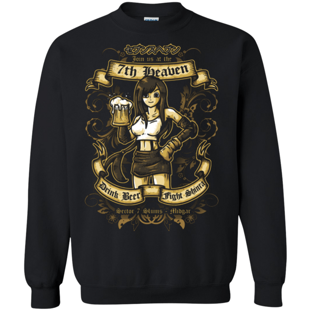 Sweatshirts Black / Small 7TH HEAVEN Crewneck Sweatshirt