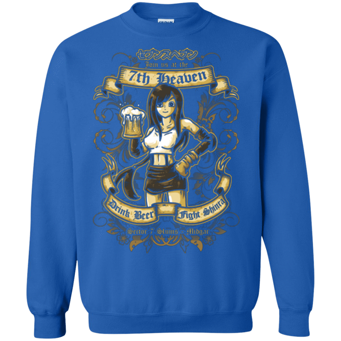 Sweatshirts Royal / Small 7TH HEAVEN Crewneck Sweatshirt