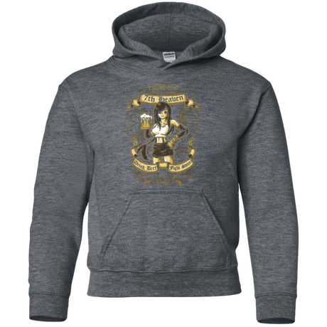 Sweatshirts Dark Heather / YS 7TH HEAVEN Youth Hoodie