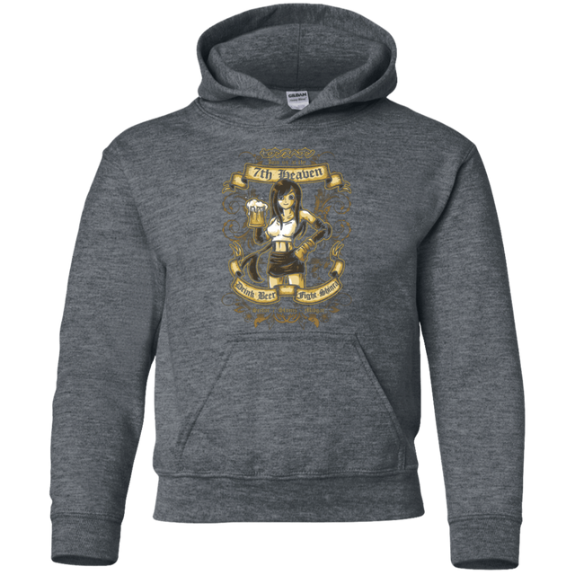 Sweatshirts Dark Heather / YS 7TH HEAVEN Youth Hoodie