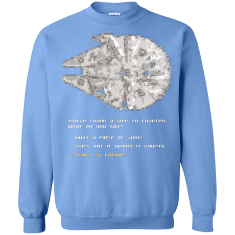 Sweatshirts Carolina Blue / Small 8-Bit Charter Crewneck Sweatshirt