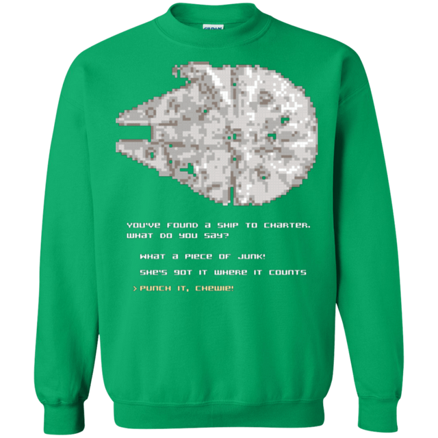 Sweatshirts Irish Green / Small 8-Bit Charter Crewneck Sweatshirt