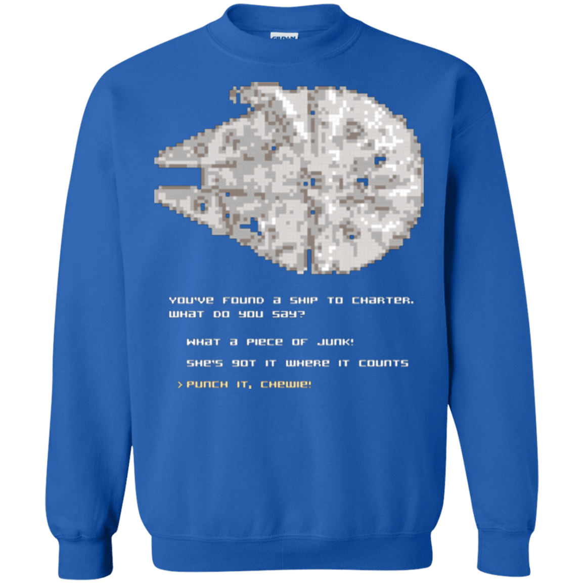 Sweatshirts Royal / Small 8-Bit Charter Crewneck Sweatshirt