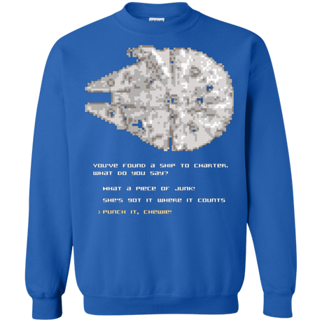 Sweatshirts Royal / Small 8-Bit Charter Crewneck Sweatshirt