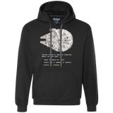 Sweatshirts Black / Small 8-Bit Charter Premium Fleece Hoodie