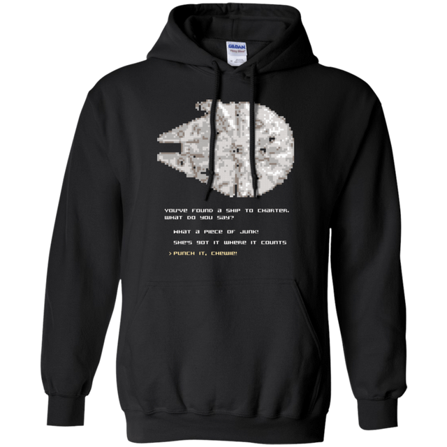 Sweatshirts Black / Small 8-Bit Charter Pullover Hoodie