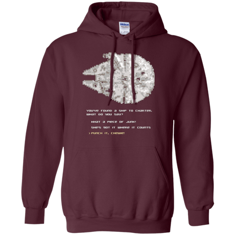 Sweatshirts Maroon / Small 8-Bit Charter Pullover Hoodie