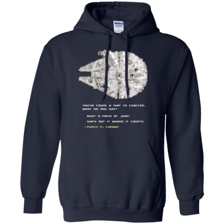 Sweatshirts Navy / Small 8-Bit Charter Pullover Hoodie