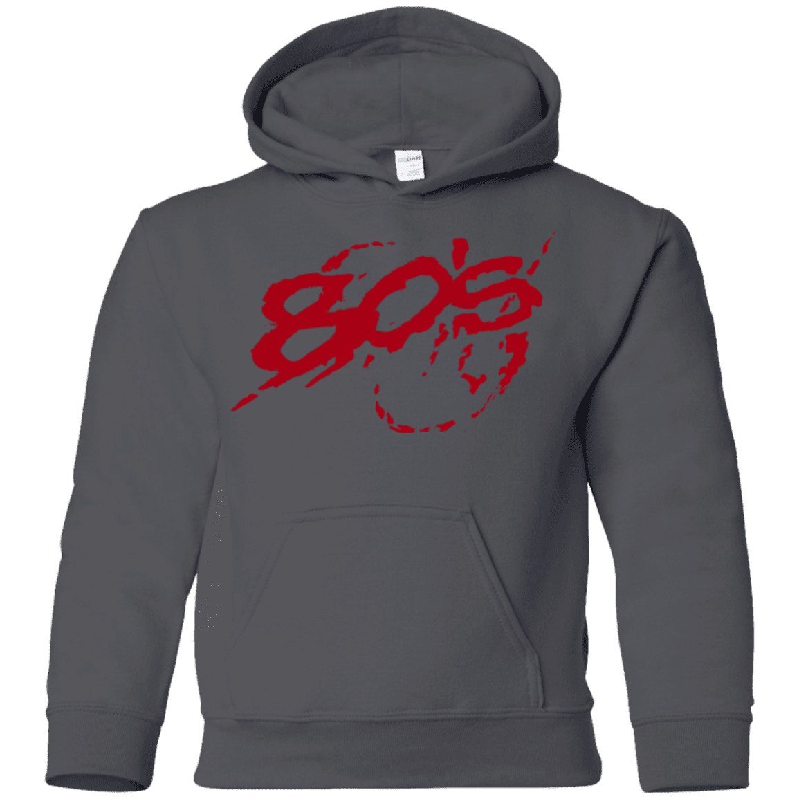 Sweatshirts Charcoal / YS 80s 300 Youth Hoodie