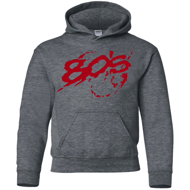 Sweatshirts Dark Heather / YS 80s 300 Youth Hoodie