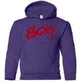 Sweatshirts Purple / YS 80s 300 Youth Hoodie