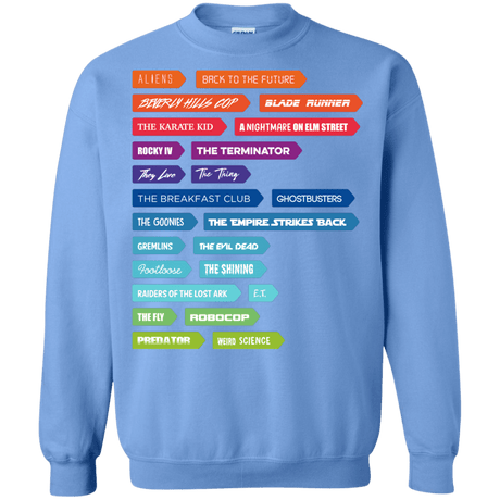 Sweatshirts Carolina Blue / S 80s Classics Crewneck Sweatshirt