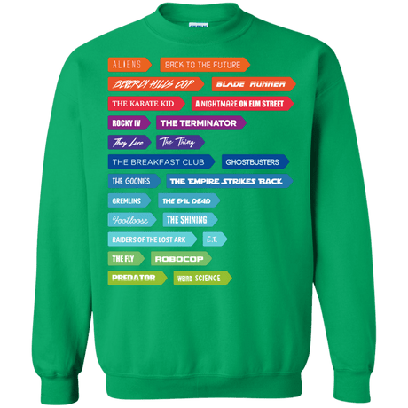 Sweatshirts Irish Green / S 80s Classics Crewneck Sweatshirt