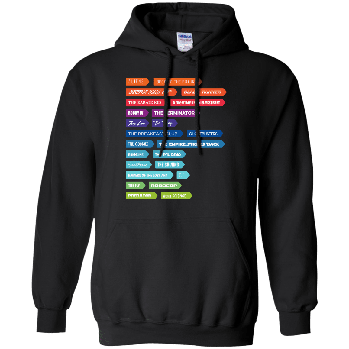 Sweatshirts Black / S 80s Classics Pullover Hoodie