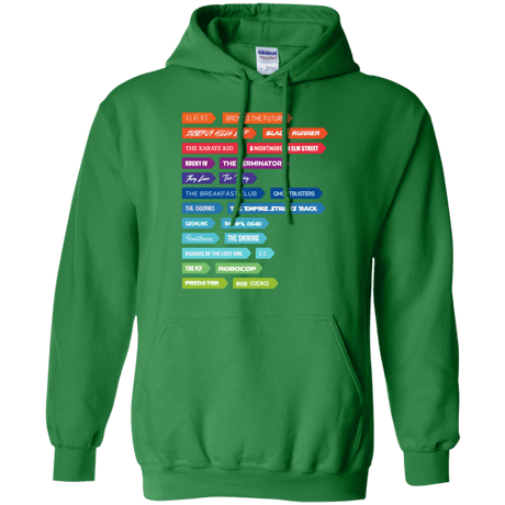 Sweatshirts Irish Green / S 80s Classics Pullover Hoodie