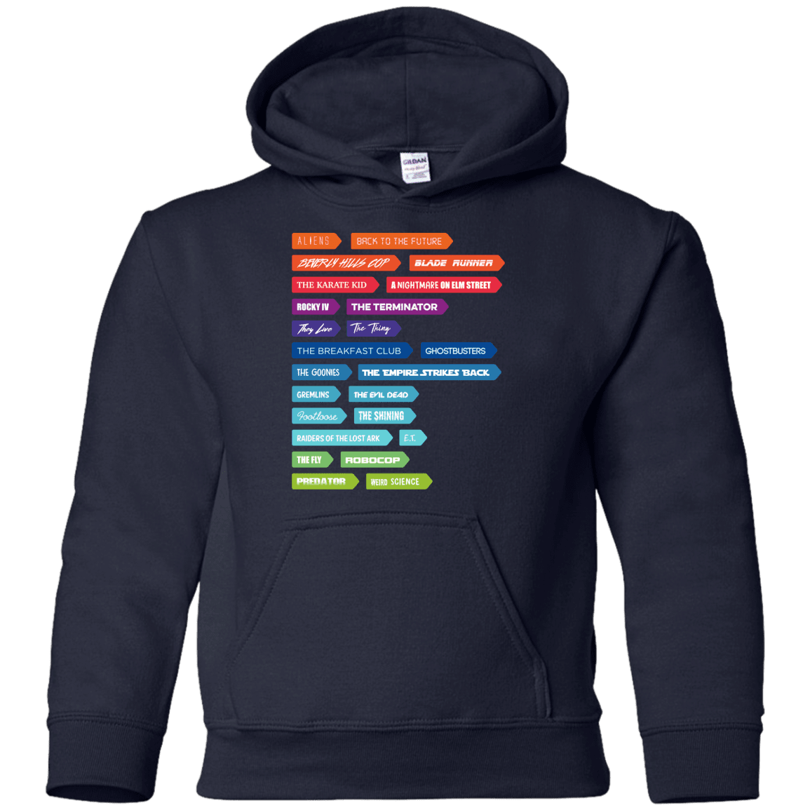 Sweatshirts Navy / YS 80s Classics Youth Hoodie