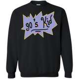 Sweatshirts Black / Small 90's Kid Crewneck Sweatshirt