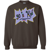 Sweatshirts Dark Chocolate / Small 90's Kid Crewneck Sweatshirt