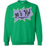 Sweatshirts Irish Green / Small 90's Kid Crewneck Sweatshirt