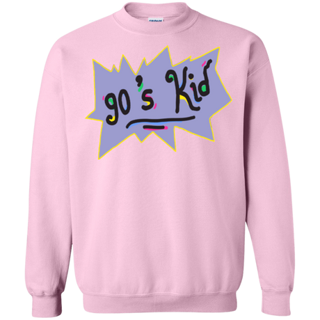 Sweatshirts Light Pink / Small 90's Kid Crewneck Sweatshirt