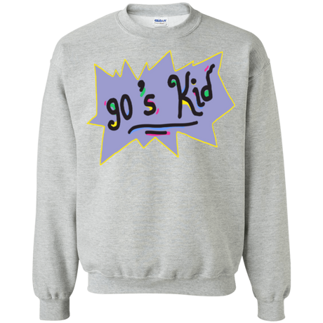 Sweatshirts Sport Grey / Small 90's Kid Crewneck Sweatshirt
