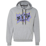 Sweatshirts Sport Grey / Small 90's Kid Premium Fleece Hoodie