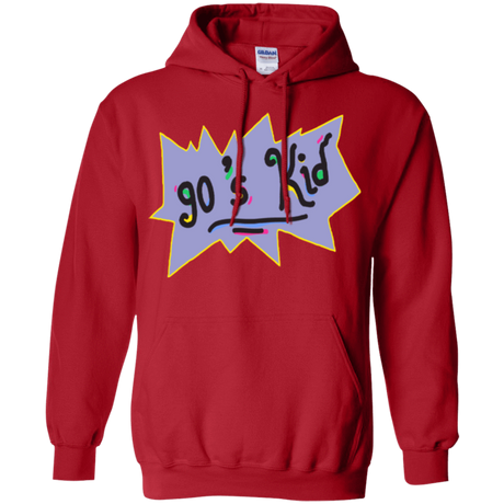 Sweatshirts Red / Small 90's Kid Pullover Hoodie