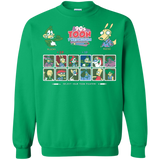 Sweatshirts Irish Green / Small 90s Toon Throwdown Crewneck Sweatshirt