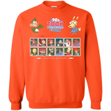 Sweatshirts Orange / Small 90s Toon Throwdown Crewneck Sweatshirt