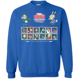Sweatshirts Royal / Small 90s Toon Throwdown Crewneck Sweatshirt