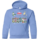 Sweatshirts Carolina Blue / YS 90s Toon Throwdown Youth Hoodie