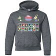 Sweatshirts Dark Heather / YS 90s Toon Throwdown Youth Hoodie