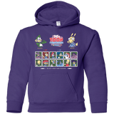 Sweatshirts Purple / YS 90s Toon Throwdown Youth Hoodie