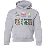 Sweatshirts Sport Grey / YS 90s Toon Throwdown Youth Hoodie