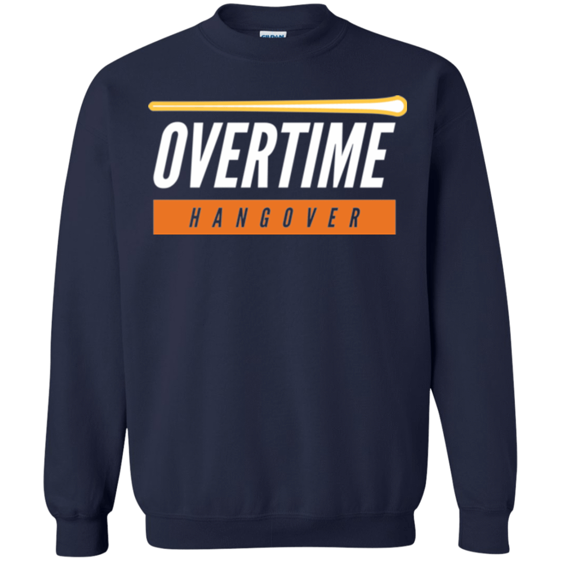 Sweatshirts Navy / Small 99 Percent Hangover Crewneck Sweatshirt