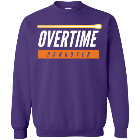 Sweatshirts Purple / Small 99 Percent Hangover Crewneck Sweatshirt