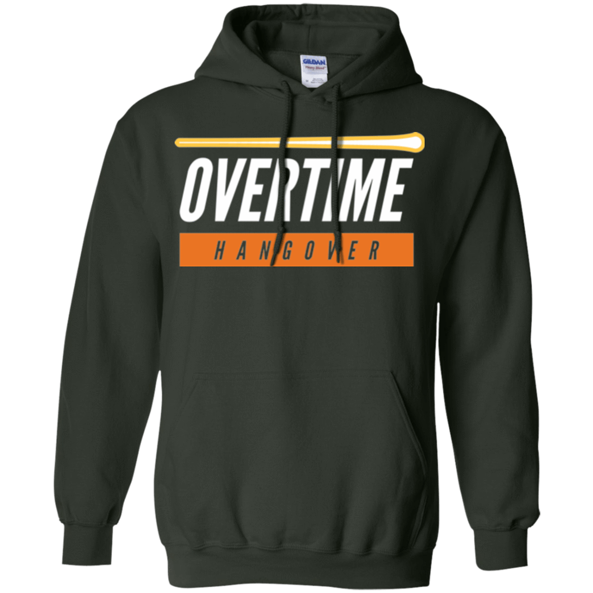 Sweatshirts Forest Green / Small 99 Percent Hangover Pullover Hoodie