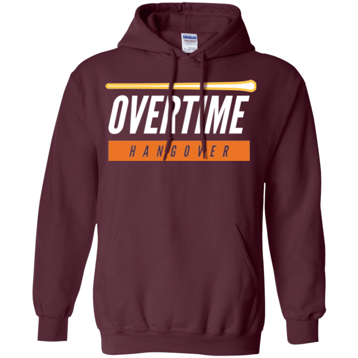 Sweatshirts Maroon / Small 99 Percent Hangover Pullover Hoodie