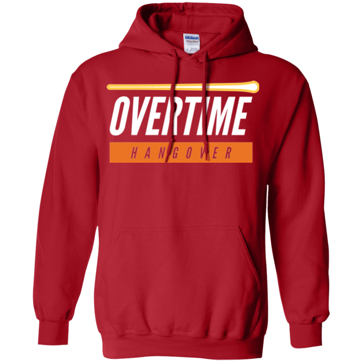 Sweatshirts Red / Small 99 Percent Hangover Pullover Hoodie