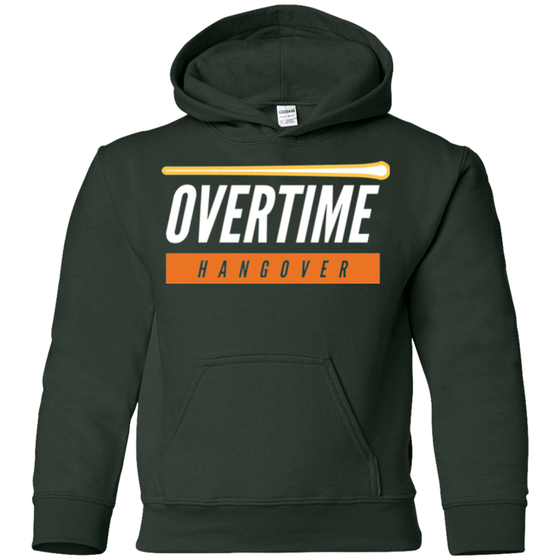 Sweatshirts Forest Green / YS 99 Percent Hangover Youth Hoodie