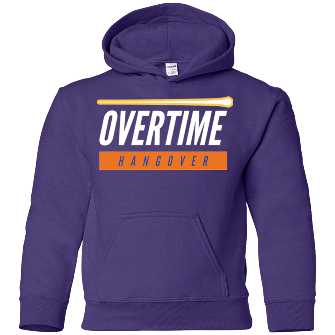 Sweatshirts Purple / YS 99 Percent Hangover Youth Hoodie
