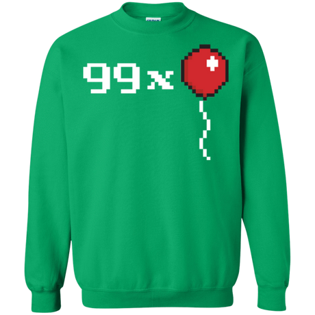 Sweatshirts Irish Green / Small 99x Balloon Crewneck Sweatshirt
