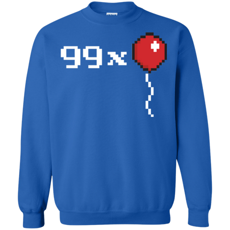 Sweatshirts Royal / Small 99x Balloon Crewneck Sweatshirt