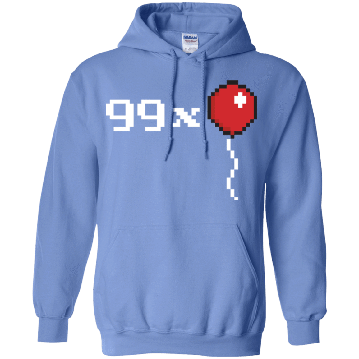 Sweatshirts Carolina Blue / Small 99x Balloon Pullover Hoodie