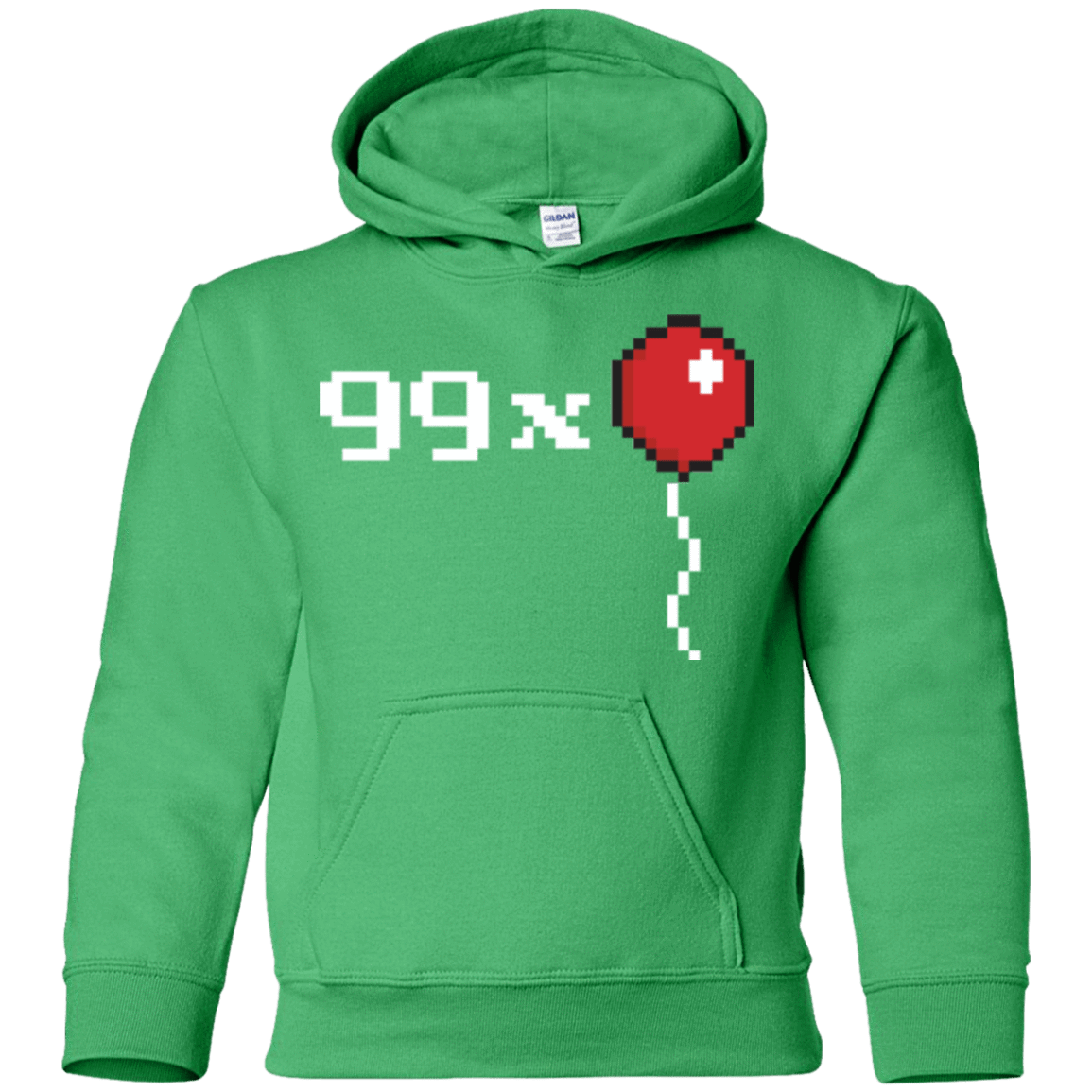 Sweatshirts Irish Green / YS 99x Balloon Youth Hoodie