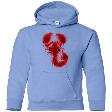 Sweatshirts Carolina Blue / YS A Dreadful Symbol Youth Hoodie