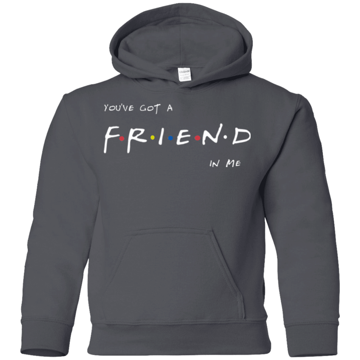 Sweatshirts Charcoal / YS A Friend In Me Youth Hoodie