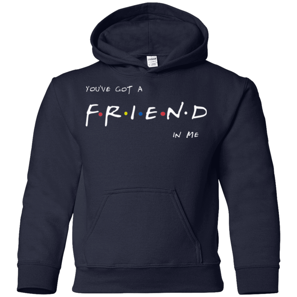 Sweatshirts Navy / YS A Friend In Me Youth Hoodie