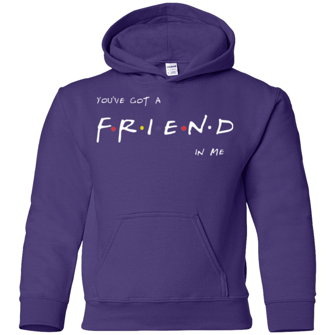 Sweatshirts Purple / YS A Friend In Me Youth Hoodie
